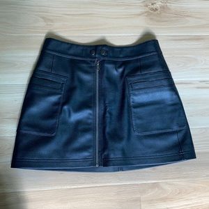 Free People Black Skirt